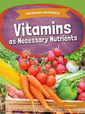 cover image of Vitamins as Necessary Nutrients